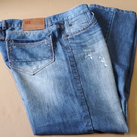 United Denim of America Other - United Denim of America blue jeans distressed size 36 X 32